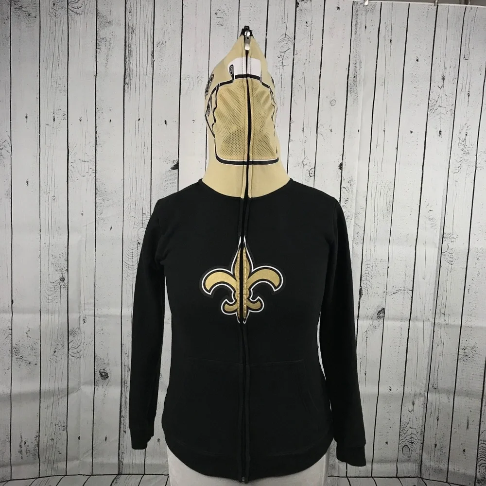 NFL team New Orleans Saints hooded Sweater Youth L - Picture 1 of 7